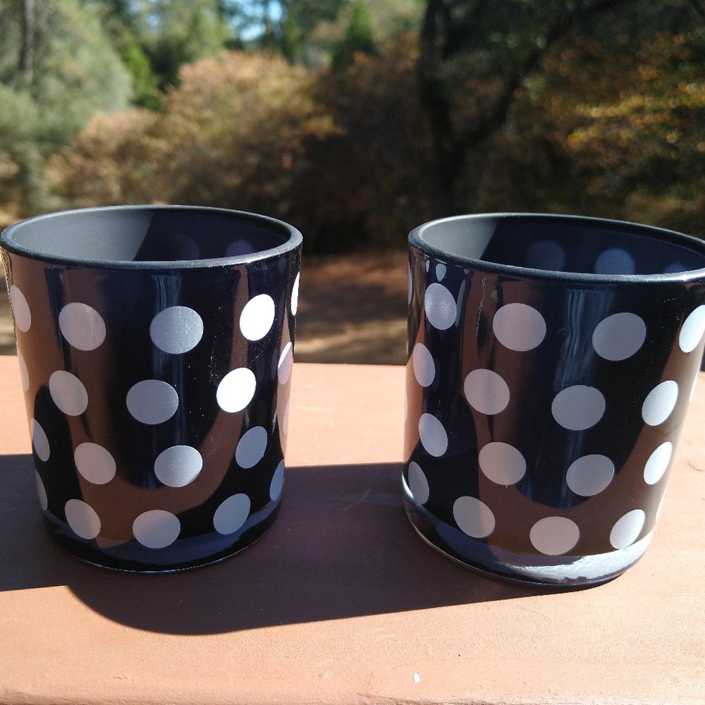 Kate Spade Inspired Candle Holder/Cozy glass - Picture 1 of 1